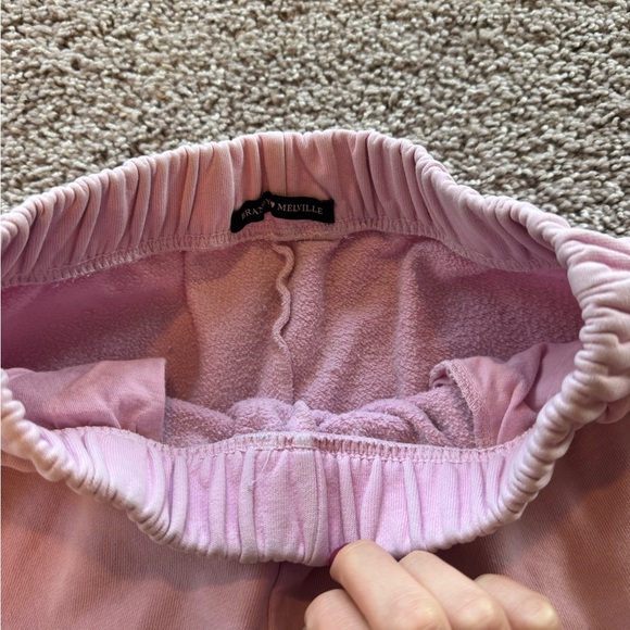 Brandy Melville Pale Pink Sweatpants - Picture 6 of 9